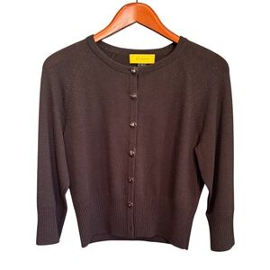 Womens, St. John Cardigan Size: M, Color: Black